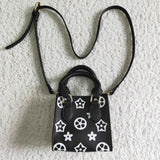 Black Print Shoulder Bag