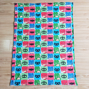 Cartoon Plaid Blue Blankets