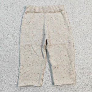 Apricot Woollen Kids Pants