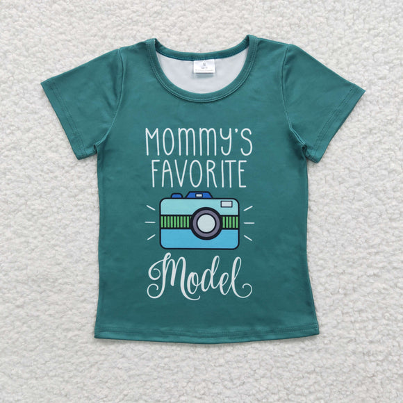 Mama's favourite model Girls Short Sleeve Top