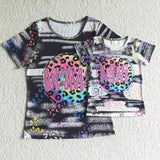 MAMA Black Short Sleeve Top Mommy & Me