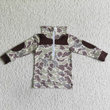 Polo Camo Boys Long Sleeve Top