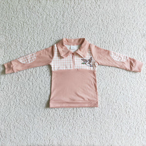 Bird Polo Boys Long Sleeve Tops