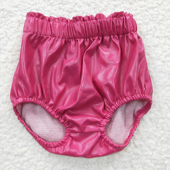 Leather Hot Pink Bummies