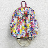 Cartoon Characters Colorful Backpack