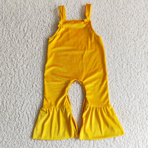 Velvet Yellow Girls Jumpsuit