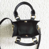 Black Print Shoulder Bag