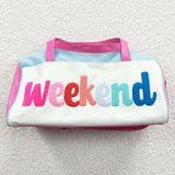 Weekend Leather Gym Bag