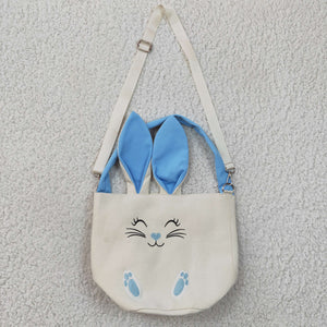 Blue Bunny Kids Easter Bucket Bag