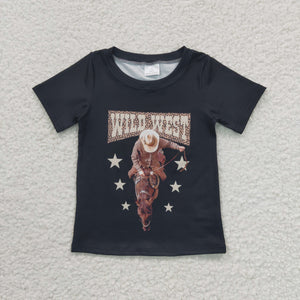Wild West Black Girls Short Sleeve Top