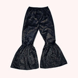 Black Girls Velvet Pants