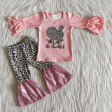 Be Thankful Turkey Girls Thanksgiving Outfits