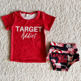 Red Target Bummies Sets