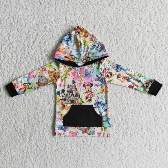 Toddler Kids Cartoon Hoodie Top