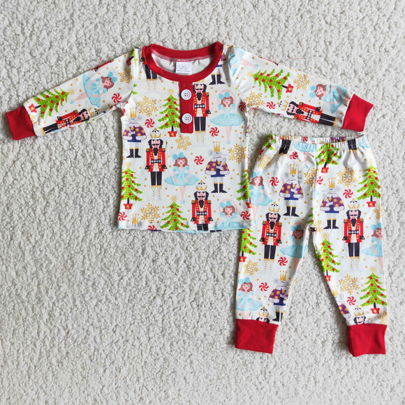 Promotional Soldiers Princess Tree Boys Christmas Pajamas