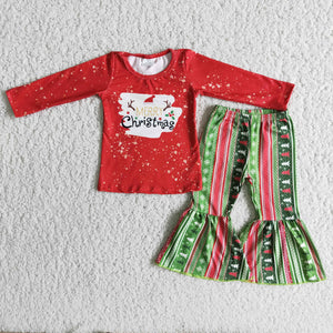 Reindeer Merry Girls Christmas Outfits