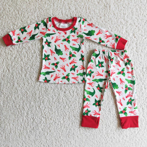 Promotional Crawfish Boys Christmas Pajamas