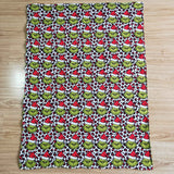 Cartoon Green Christmas Blankets