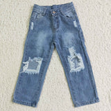 Distressed Beggar Boys Jeans Pants