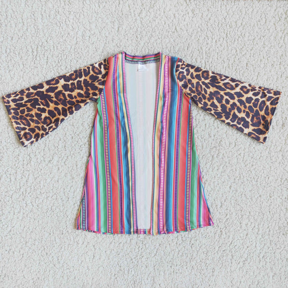 Serape and Cheetah Cardigan