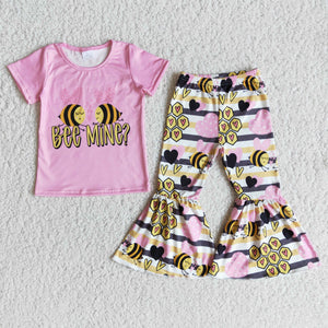 Promotional Bee Mine? Love Pink Girls Valentine Outfits