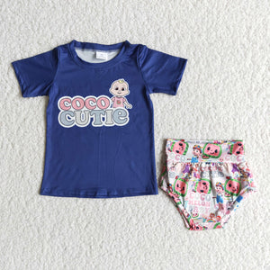 Promotional Cartoon Cutie Navy Bummies Sets