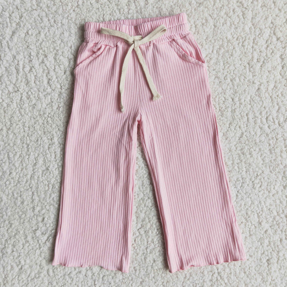 5 Colors Girls Pink Cotton Pants