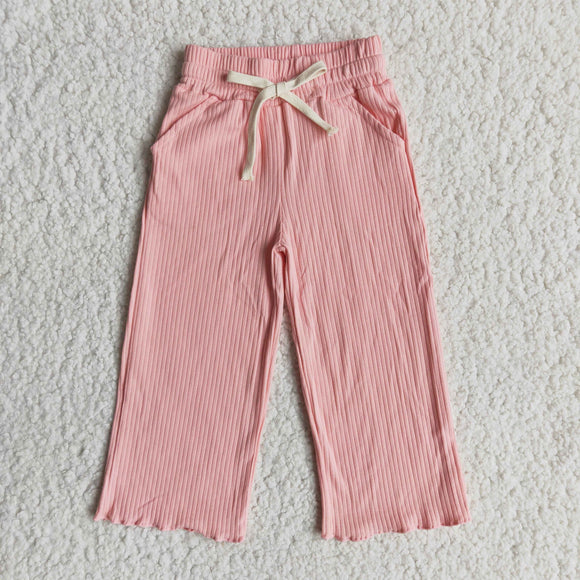 5 Colors Girls Coral Cotton Pants