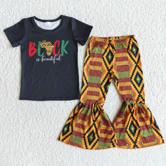 Promotional Black is Beautiful Girls Black History Month Outfits