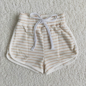 Off-white Stripes Sports Shorts
