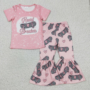 Heart Breaker Skateboard Pink Girls Valentine Outfits