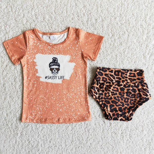 Promotional Orange Sassy Life Bummies Sets