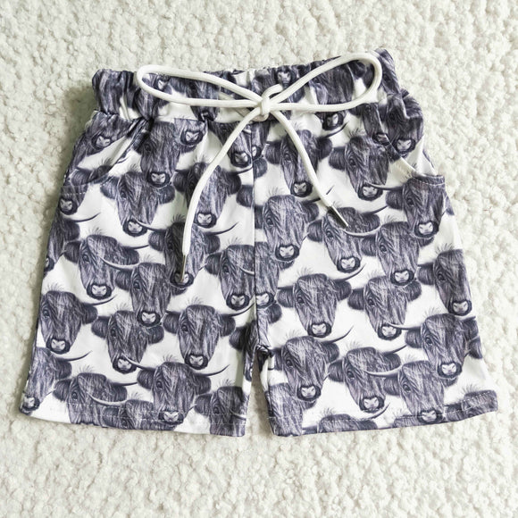 Cow Boy Shorts