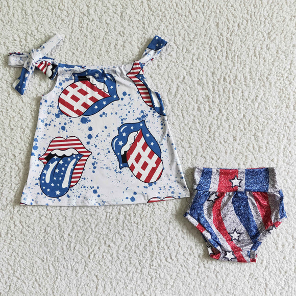 Promotional Stars 4th of July Bummies Sets