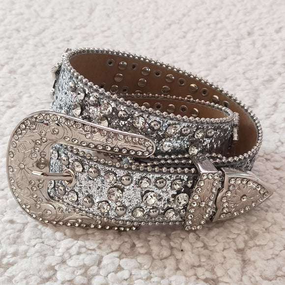 Diamond White Kids Belt