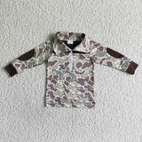 Polo Camo Boys Long Sleeve Top