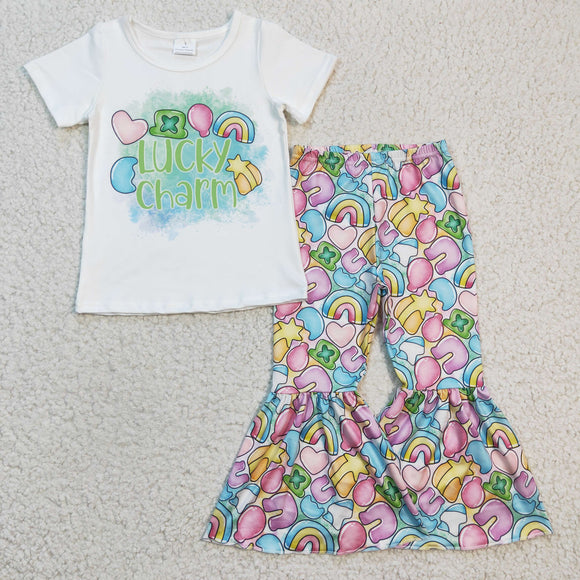 Lucky Charm Cute White Girls St. Patrick's Day Outfits