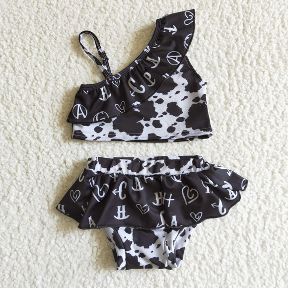 Aztec Black Girls Swimsuits